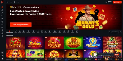 Página de Casino México
